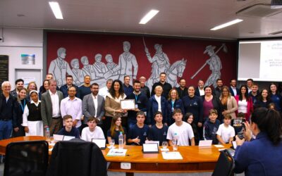 O CFSJ é congratulado por seu aniversário na Câmara de Vereadores